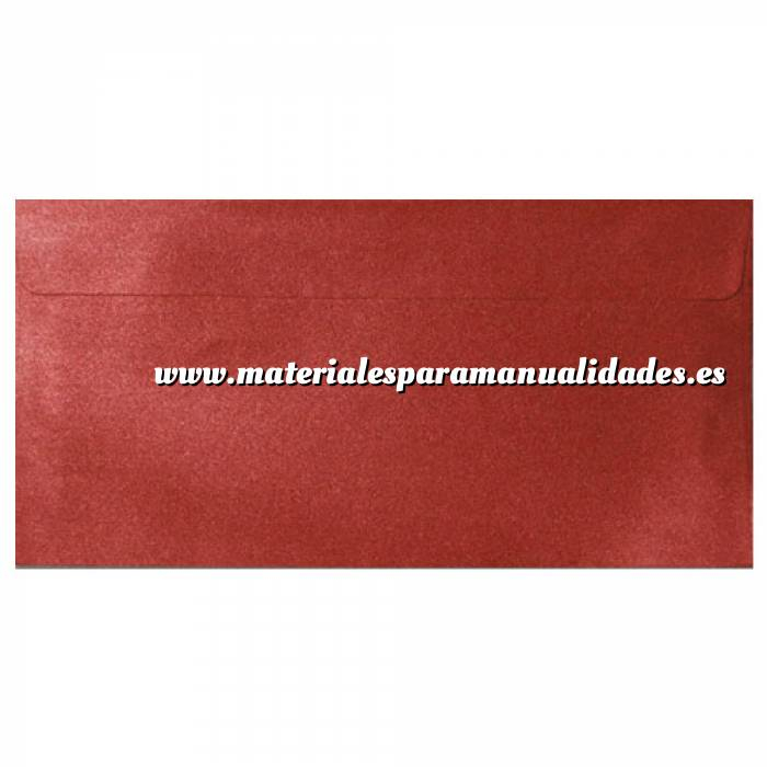 Imagen Sobre americano DL 11x22 Sobre Perlado Rojo DL (Rojo Cardenal) 